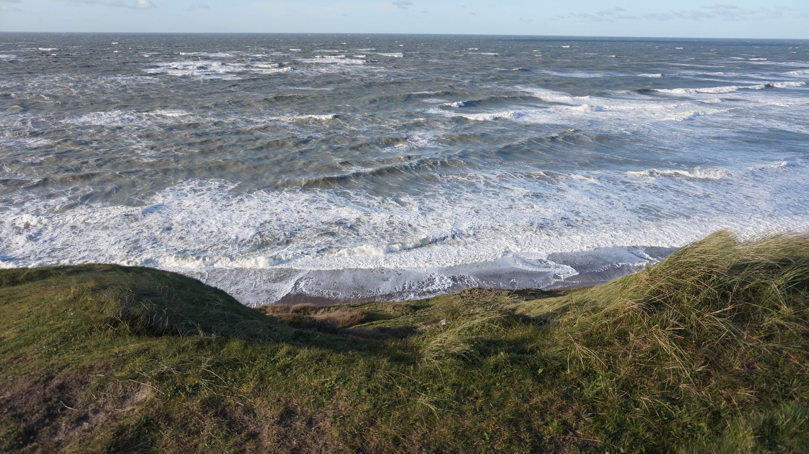 the North Sea at Cliffs